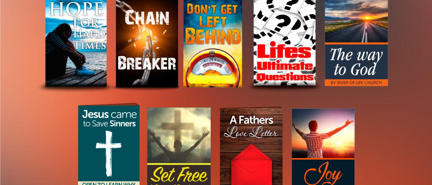 Church Bible Tract Design