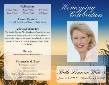 Funeral Program 1011