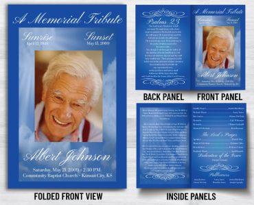 Custom Funeral Programs