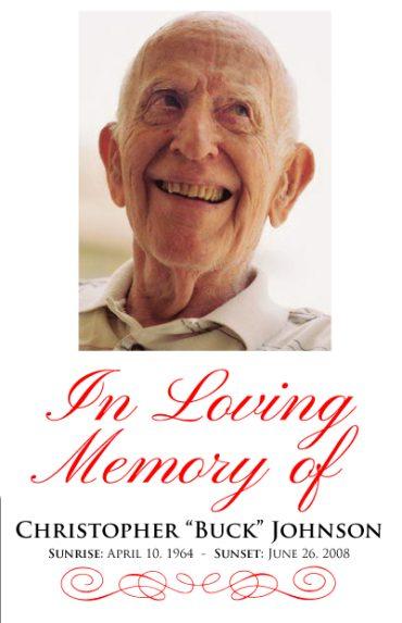 Funeral Program 1020
