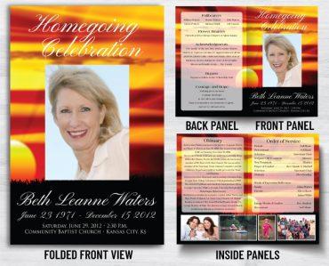 Custom Funeral Program Options