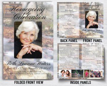 Custom Funeral Program Options To Remember A Loved One