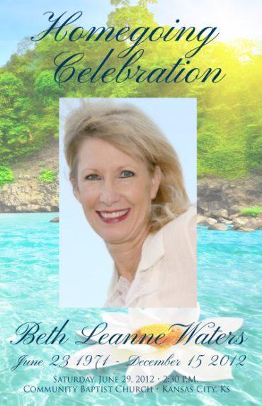 Funeral Program 1042