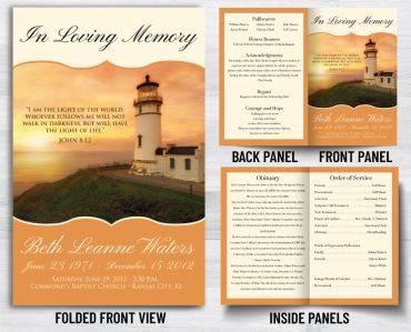 Funeral Programs In Loving Memory