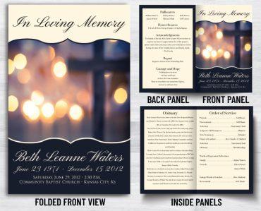 View Custom Funeral Programs