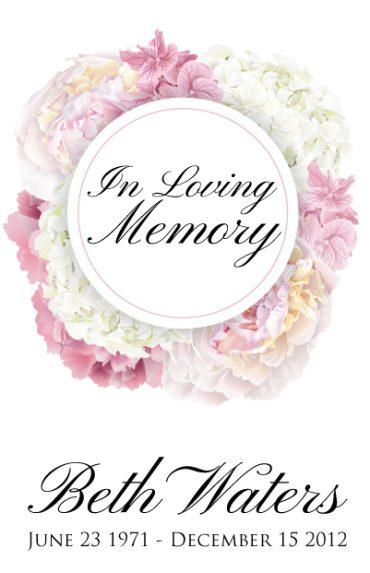 Funeral Program 1053