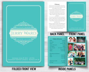 View Custom Funeral Program Options