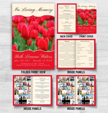 DisciplePress Obituary Memorial Cards Options