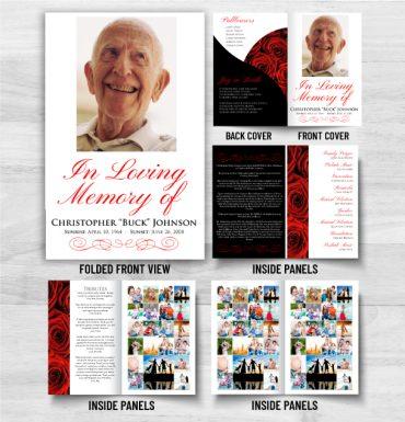 In Loving Memory Obituary Pamphlet