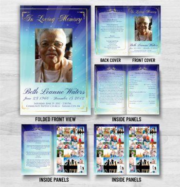 Funeral Pamphlet Printing To Be In Loving Memory