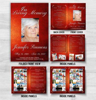 In Loving Memory Funeral Pamphlet Printing From DisciplePress