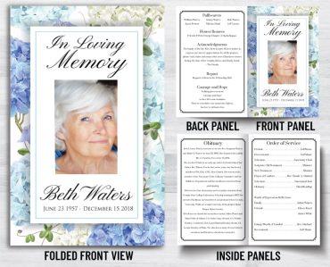 Custom Funeral Program Designs