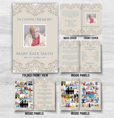 Funeral Pamphlet Printing Options