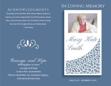 Funeral Program 1083