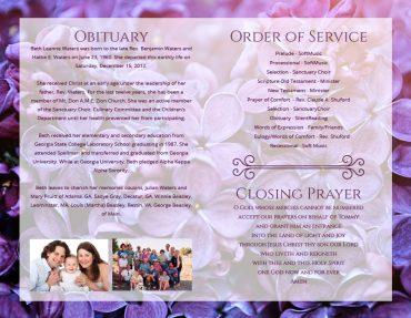 Funeral Program 1086