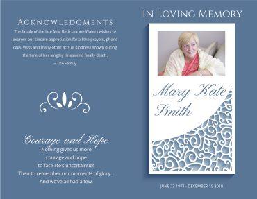 Funeral Program 1083