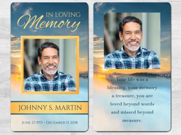 Custom Funeral Prayer Cards To Celebrate A Loved Ones Life