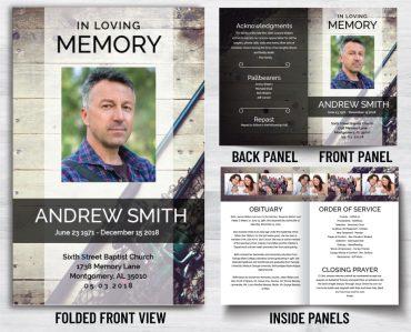 Custom Funeral Programs