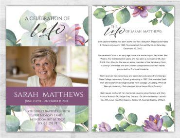 View Our Funeral Brochure Printing Options