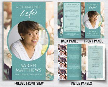 Custom Funeral Program Design