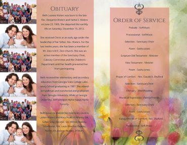 Funeral Program 1099