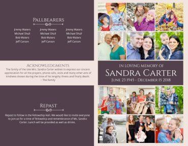 Funeral Program 2013