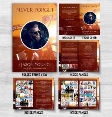 Obituary Pamphlet Programs