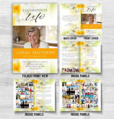 Obituary Memorial Cards