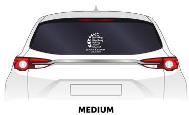 Memorial Products Car Decal Memorial Products Car Decal