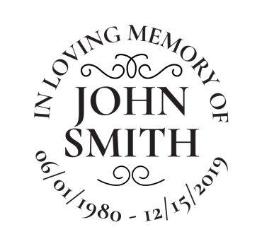 Memorial Products Car Decal