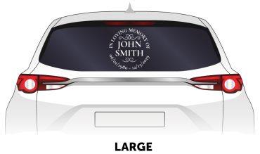 Memorial Products Car Decal