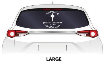 Memorial Products Car Decal