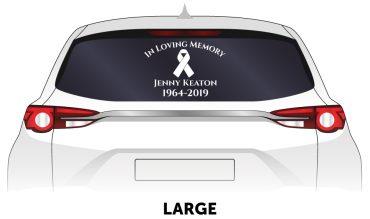 Memorial Products Car Decal