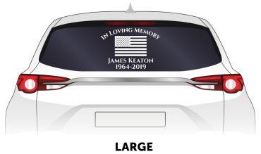Memorial Products Car Decal Memorial Products Car Decal