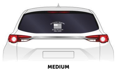Memorial Products Car Decal Memorial Products Car Decal