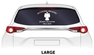 Memorial Products Car Decal