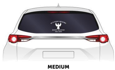 Memorial Products Car Decal