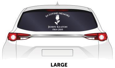 Memorial Products Car Decal