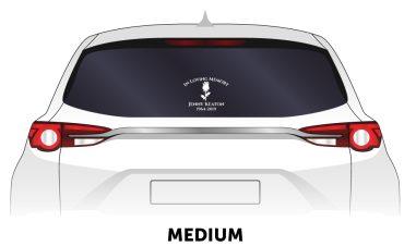 Memorial Products Car Decal