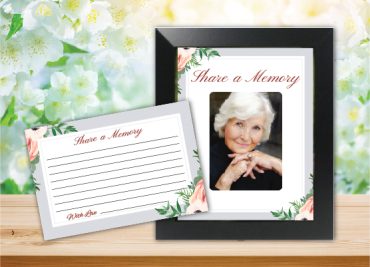 Memory Prayer Cards Classic Design