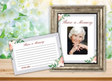 Funeral Program Share a Memory 1070