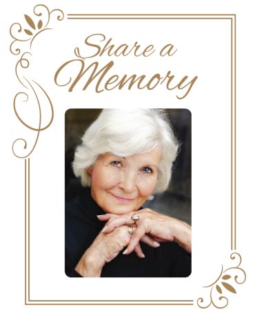 Funeral Program Share a Memory 1082