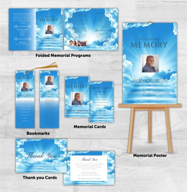 Memorial Package Blue Sky Theme