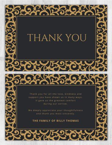 Thank you card 2005