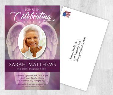 Funeral Announcement Cards To Remember A Loved One