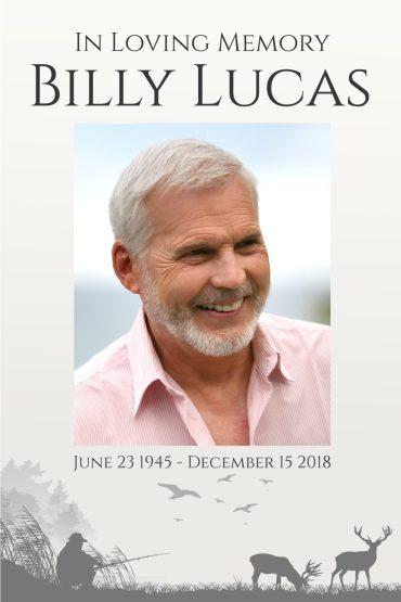 Funeral Memorial Poster 2010