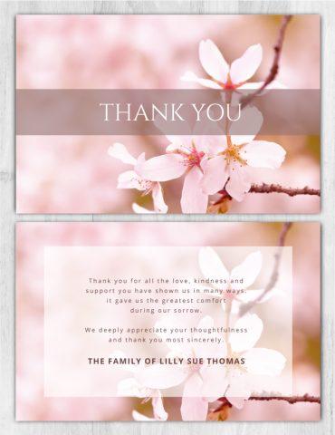 Thank You Card 2017