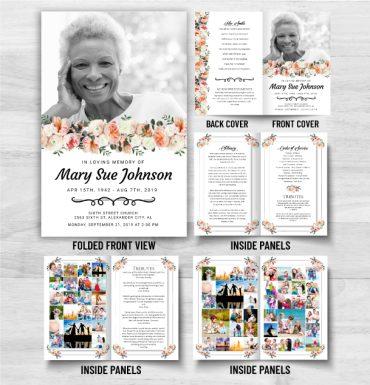 Funeral Pamphlet Printing Options