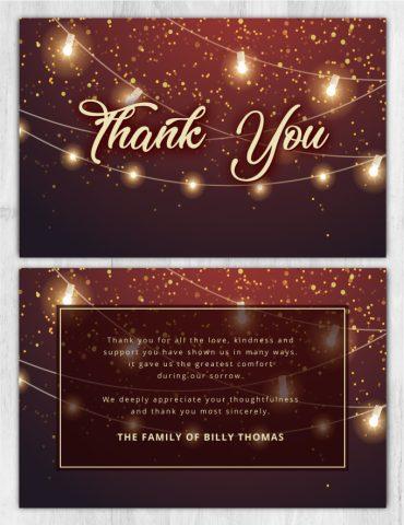 Thank you card 2045