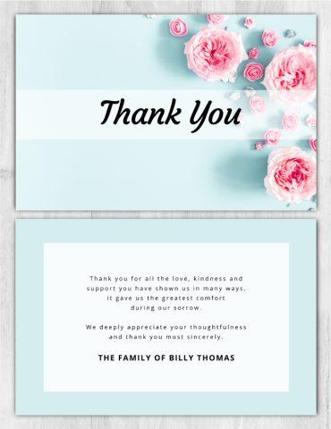 Thank you card 2046